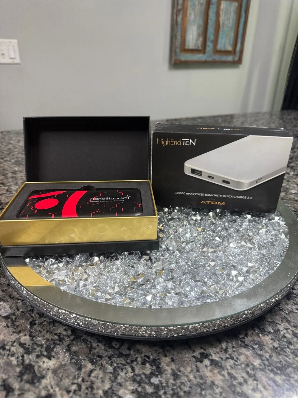 HighEnd TEN Atom 10,000mAh Power Bank Quick Charge - NEW